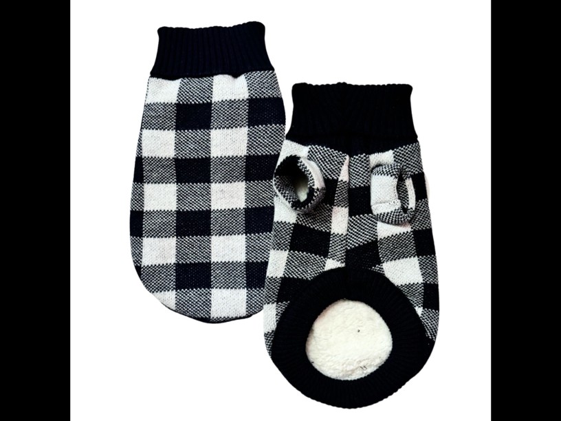 SUETER ACRILAN CUADROS 
CON BORREGA