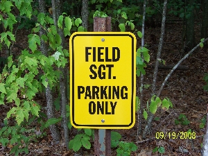 Parking for Field SGT.