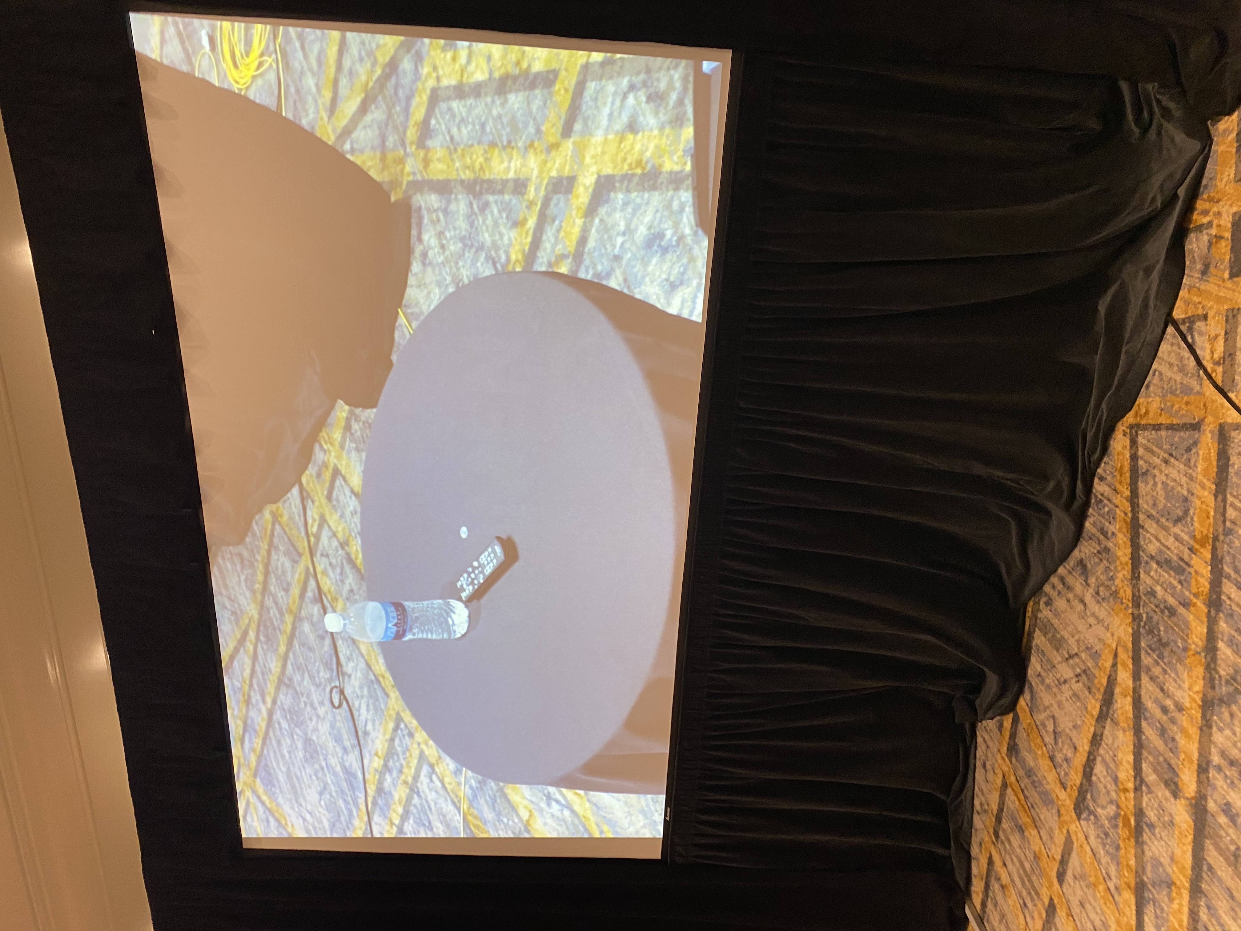 ABC Computer and Audio Visual Rental Equipment Setup & Rental with Video Feed to Projection Screen