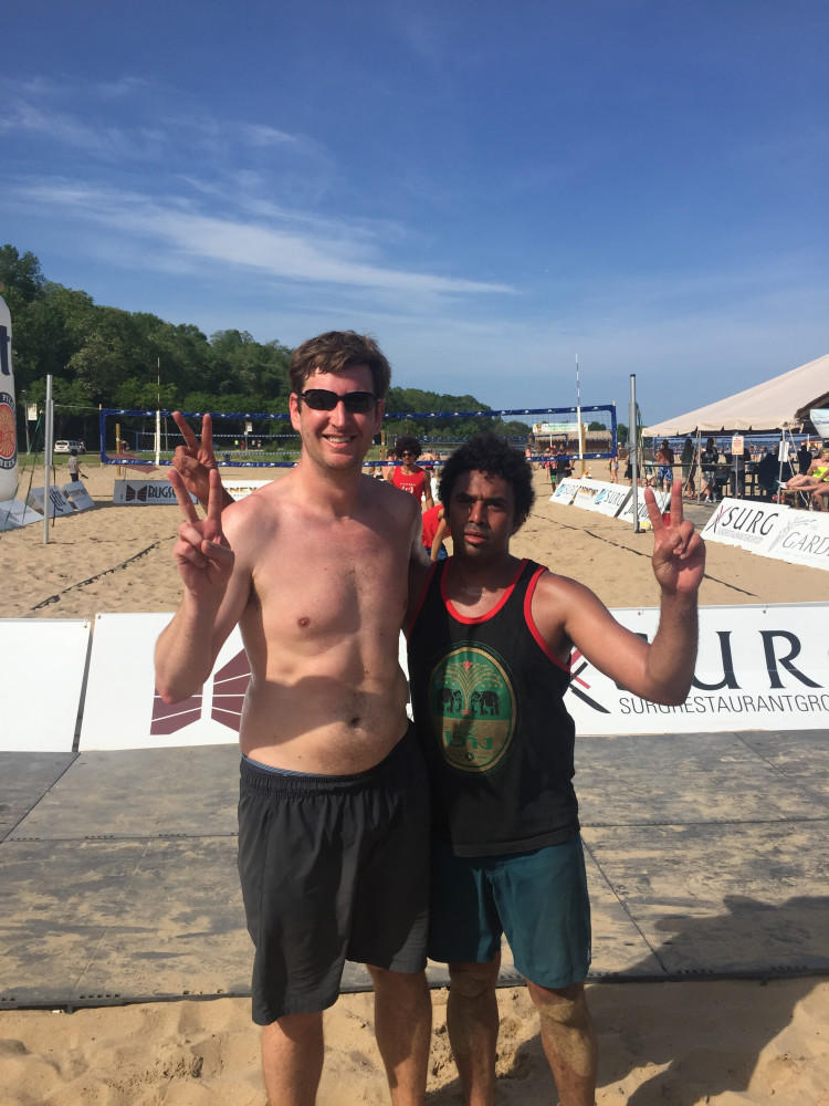 Men's A 2nd Place Team Bento and Volei