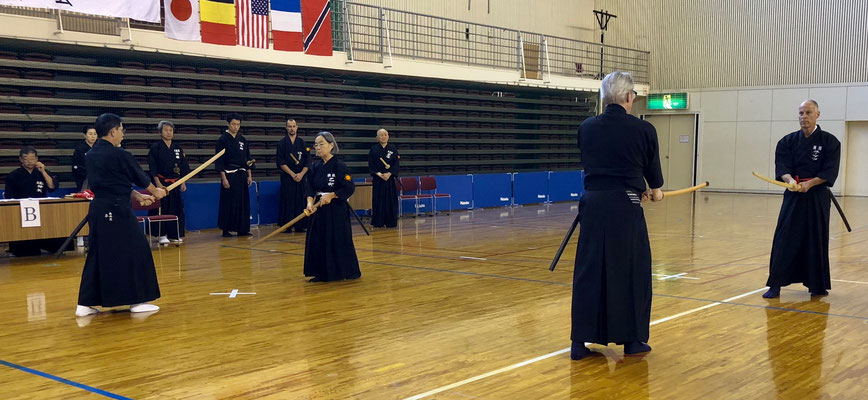 Iai no kata competition with our friend Yilmaz Karadeniz.