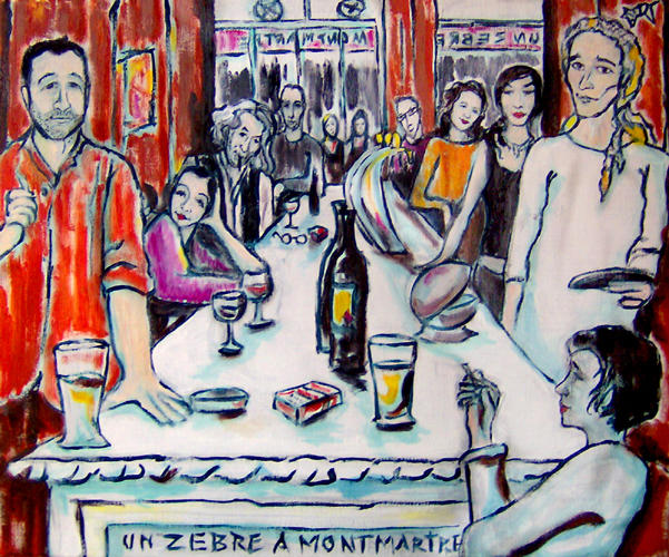 Un zèbre à Montmartre
96x73cm
sold