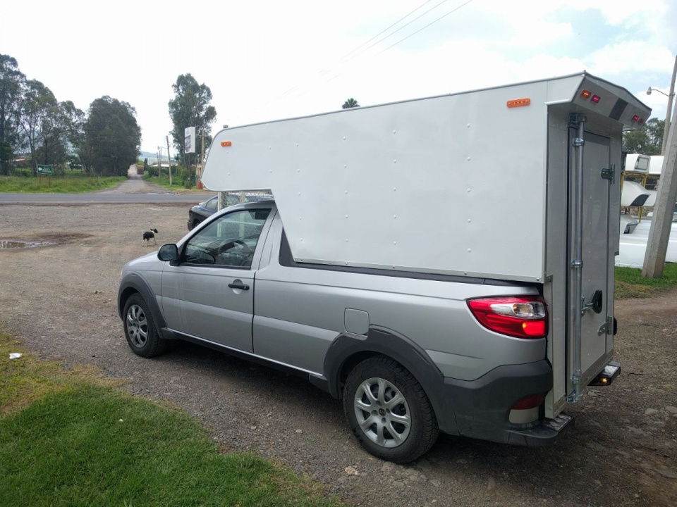 campers volado pick up de aluminio