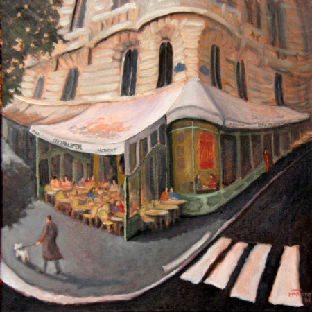 Café Prosper Paris 12  
60x60cm  sold