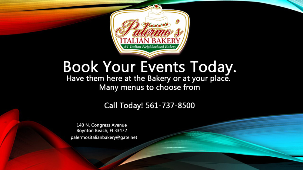 Dinner Menu Entertainment Boynton Beach Palermo S Italian Bakery