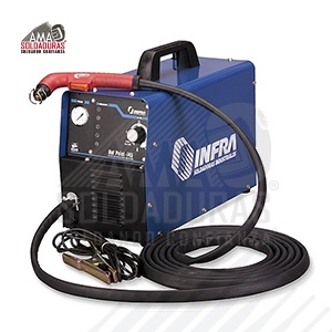 HOT POINT I45

Trabajo: Ligero
Alimentación: 220 V
Voltaje máximo de circuito abierto: 320 V, CD
Ciclo de trabajo: 50%
Corte Nominal: 12.7 mm (1/2”) acero al carbón, 9.5 mm (3/8”) aluminio 
Corte Máximo: 19 mm (3/4”) acero al carbón, inoxidable y aluminio 
Corte Escopelo (ranurado): 3.2 mm (1/8”) de profundidad