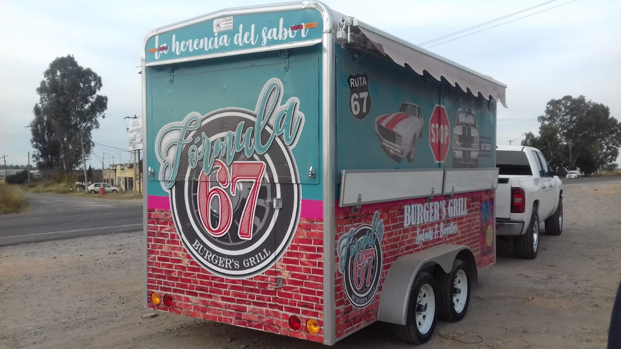 REMOLQUE LONCHERO DOBLE EJE