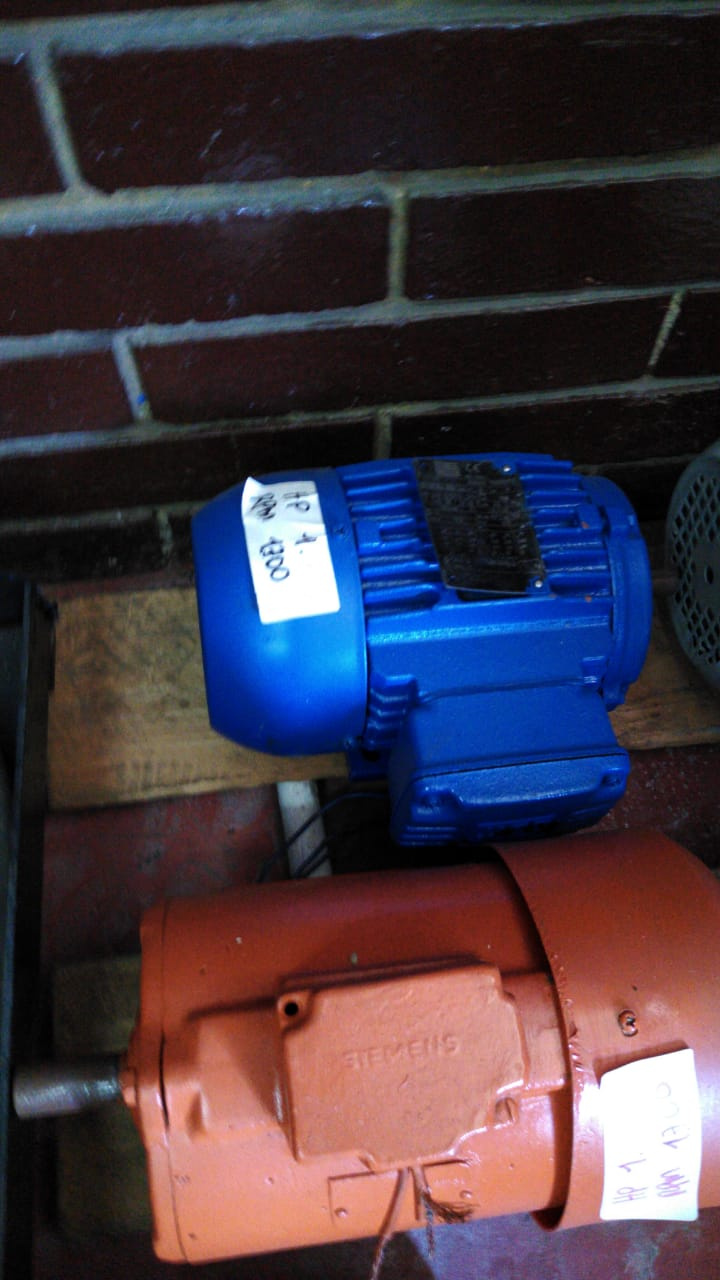 Motor weg 1hp a 1700rpm, cod 1031