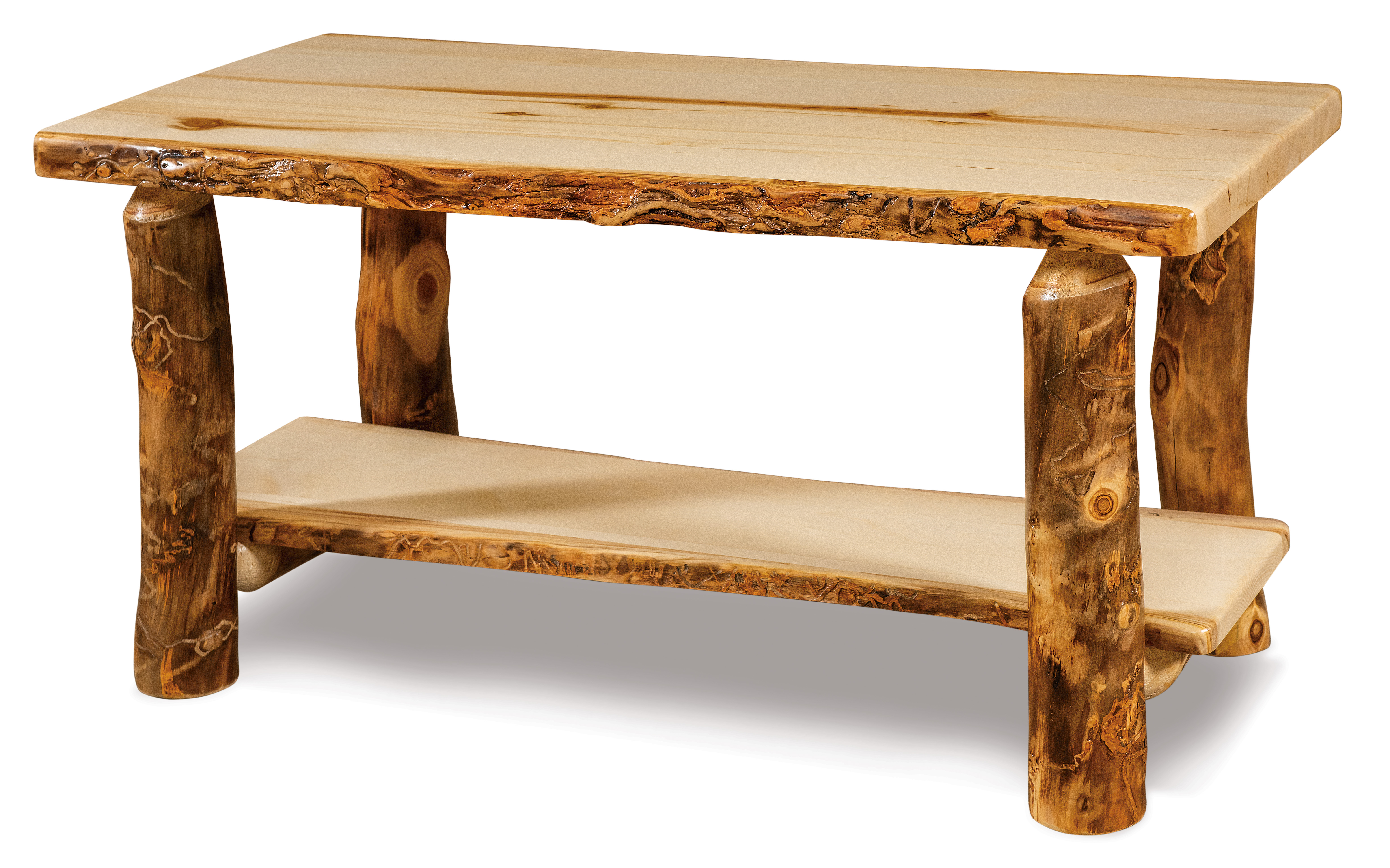 Coffee Table w/Shelf-Aspen