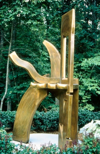 Journey To - 1987, Fabricated Bronze with Patina, 5’ x 6’ x 10’
