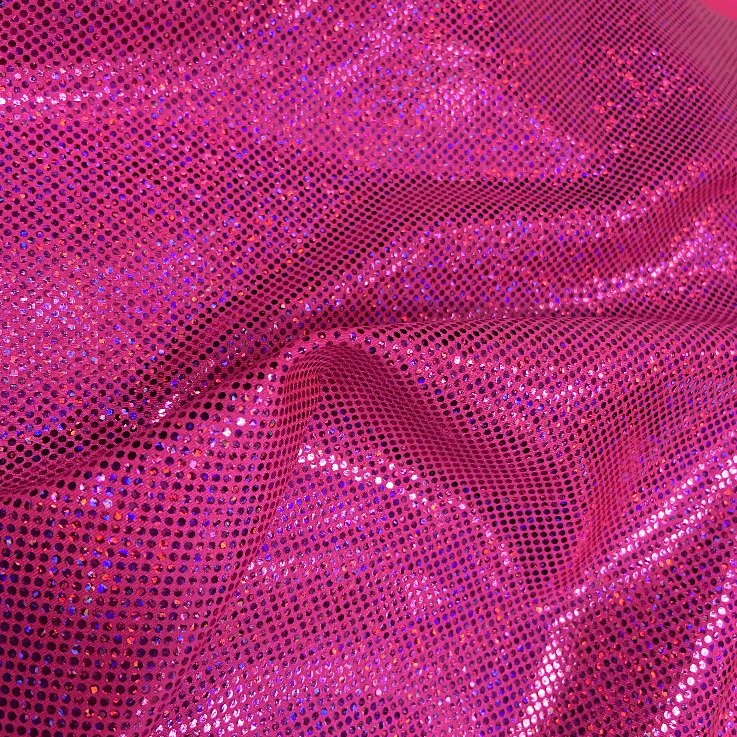 Pink sparkle hologram