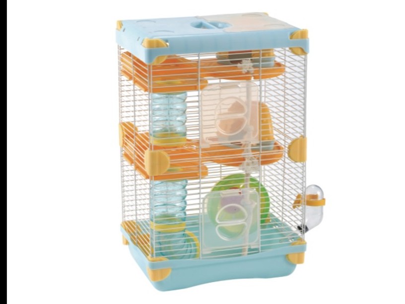 SP-3627 JAULA SUNNY HAMSTER 
LAND IMPORTADA AZUL