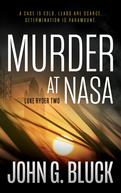 Book cover, Murder at NASA