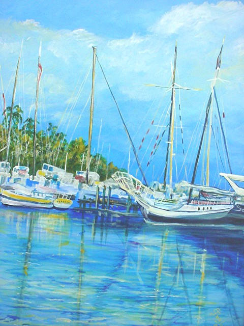 'Summer Dreams', Acrylic  SOLD