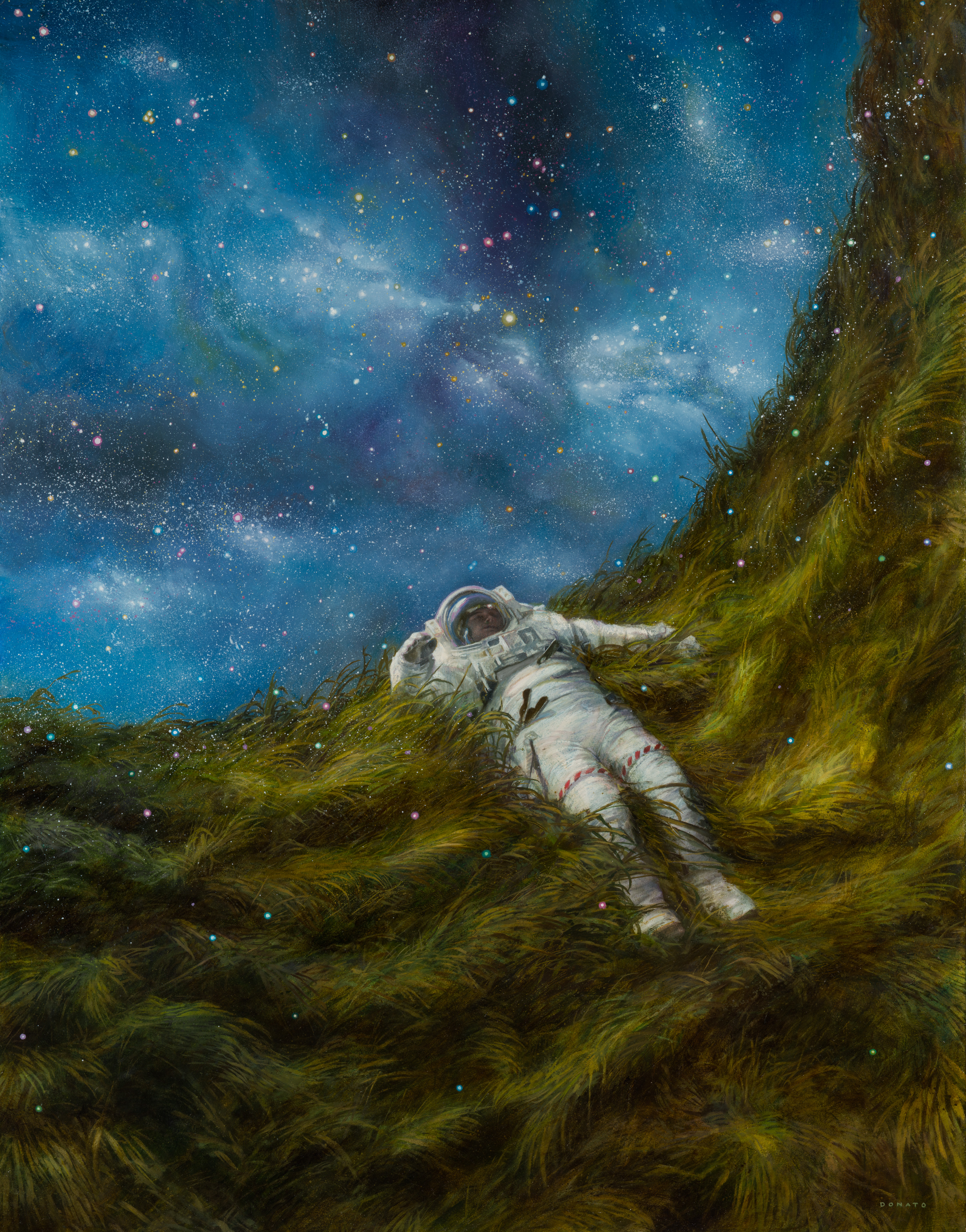 Summer Nights
42" x 32"  Oil on Panel  2019