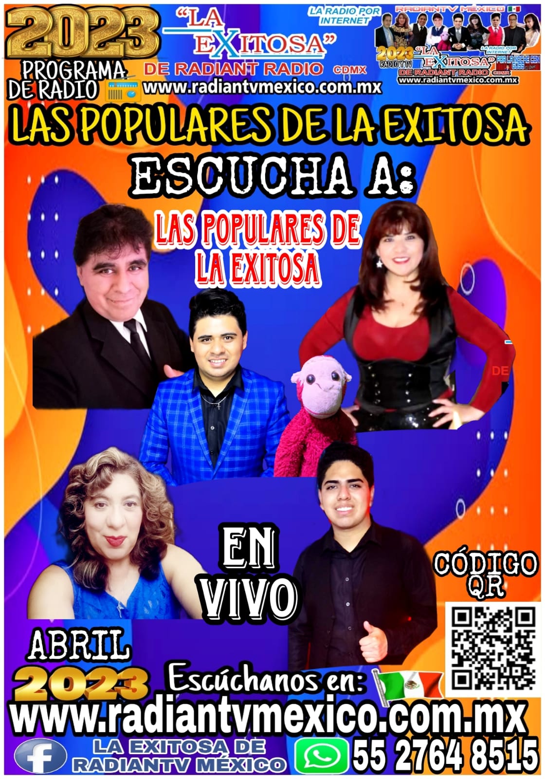 LAS POPULARES DE LA EXITOSA DE RADIANTV MEXICO