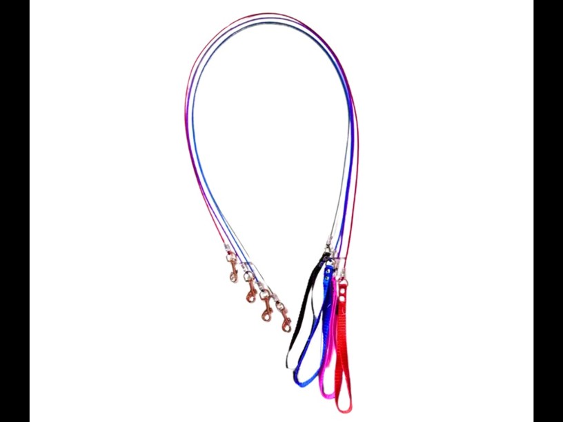 BON200 - CORREA DE ACERO 
DELGADO COLORES 120CM