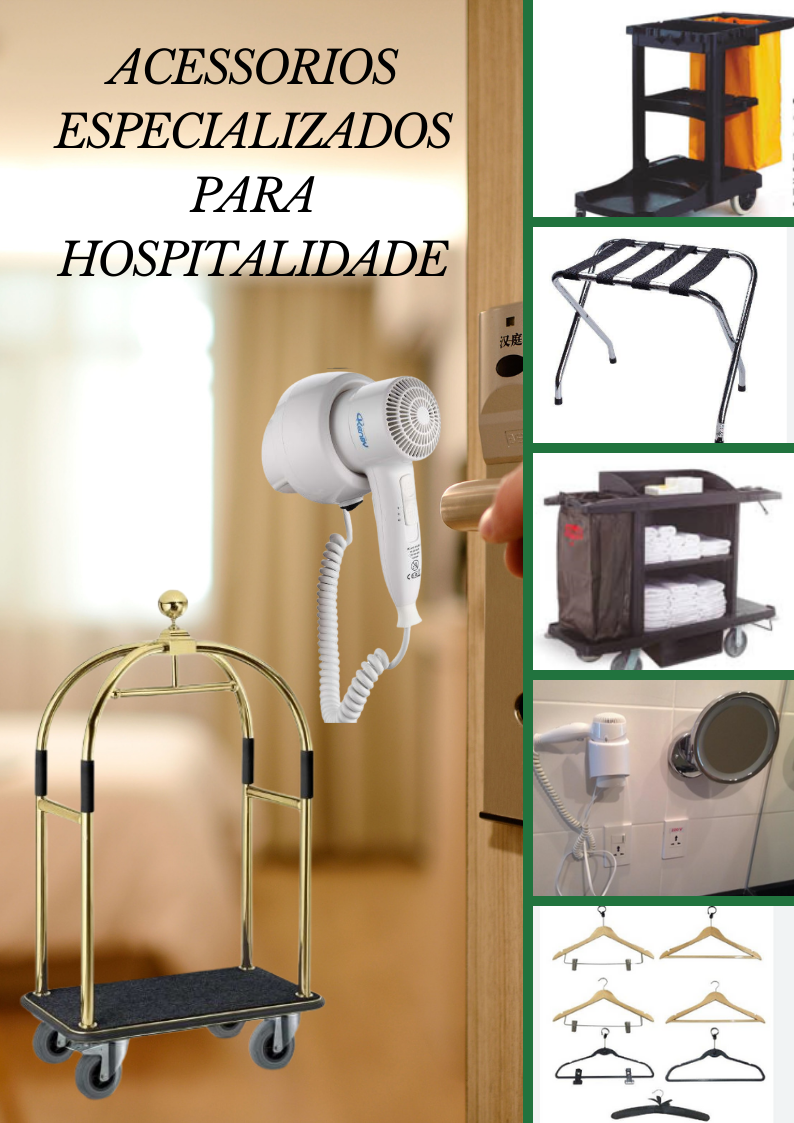Acessórios para Hospitalidade