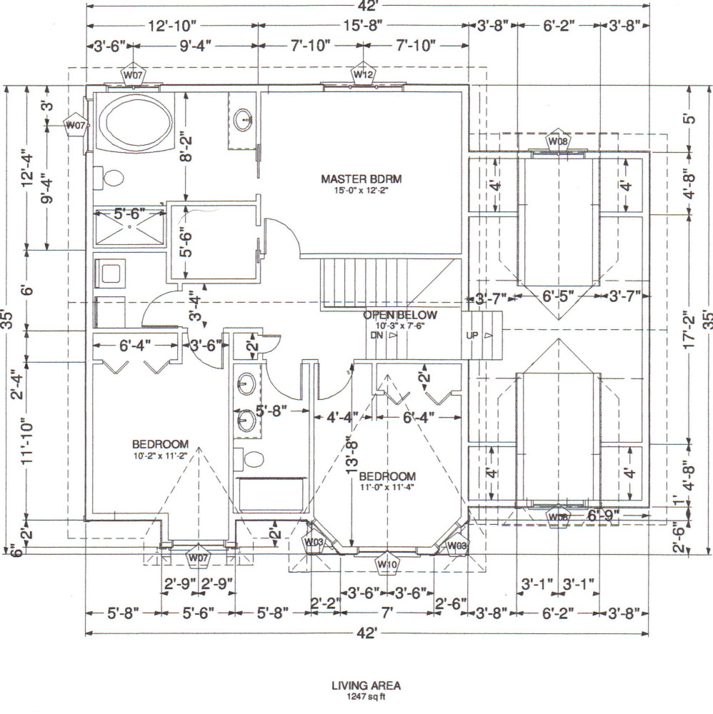 Second Floor 1247sq ft, Lot 12 Olivia Place