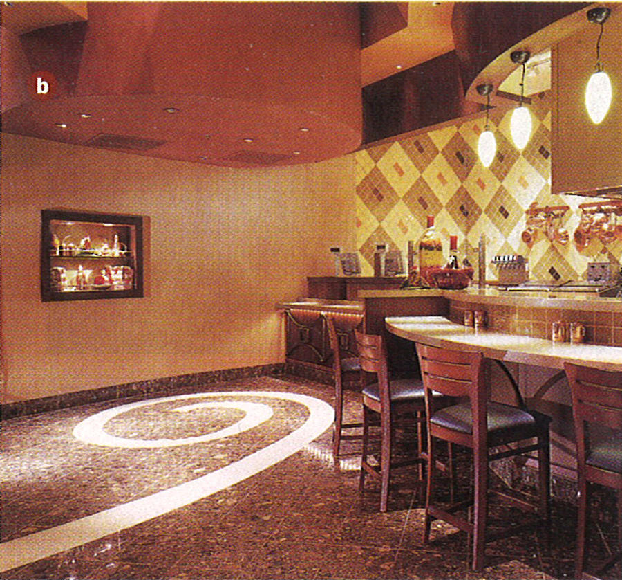 Nordstrom's Cafe Bistro
(Coral Gables, Florida) prototype adaptation for Engstrom Design Group