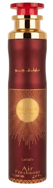 349891
AIR FRESHENER LATTAFA 
SAKEENA  - 300ML
UPC: 6290362349891
72 CS/PK
