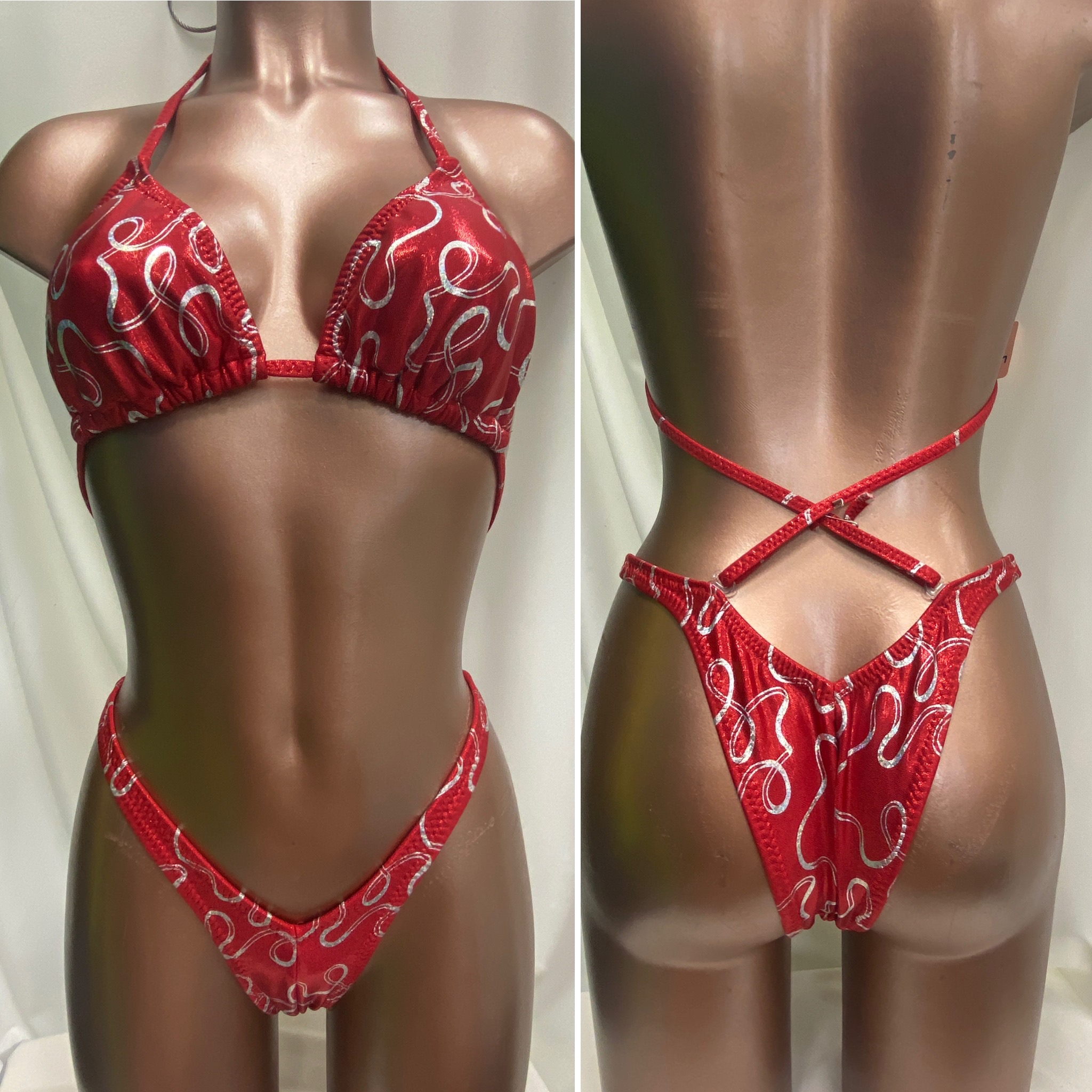 P6014
$85
B+ sliding top 
small front +1" each hip
xsmall back
red frost scroll