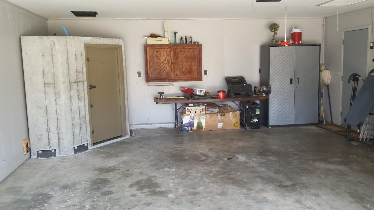 Safe Room in Garage