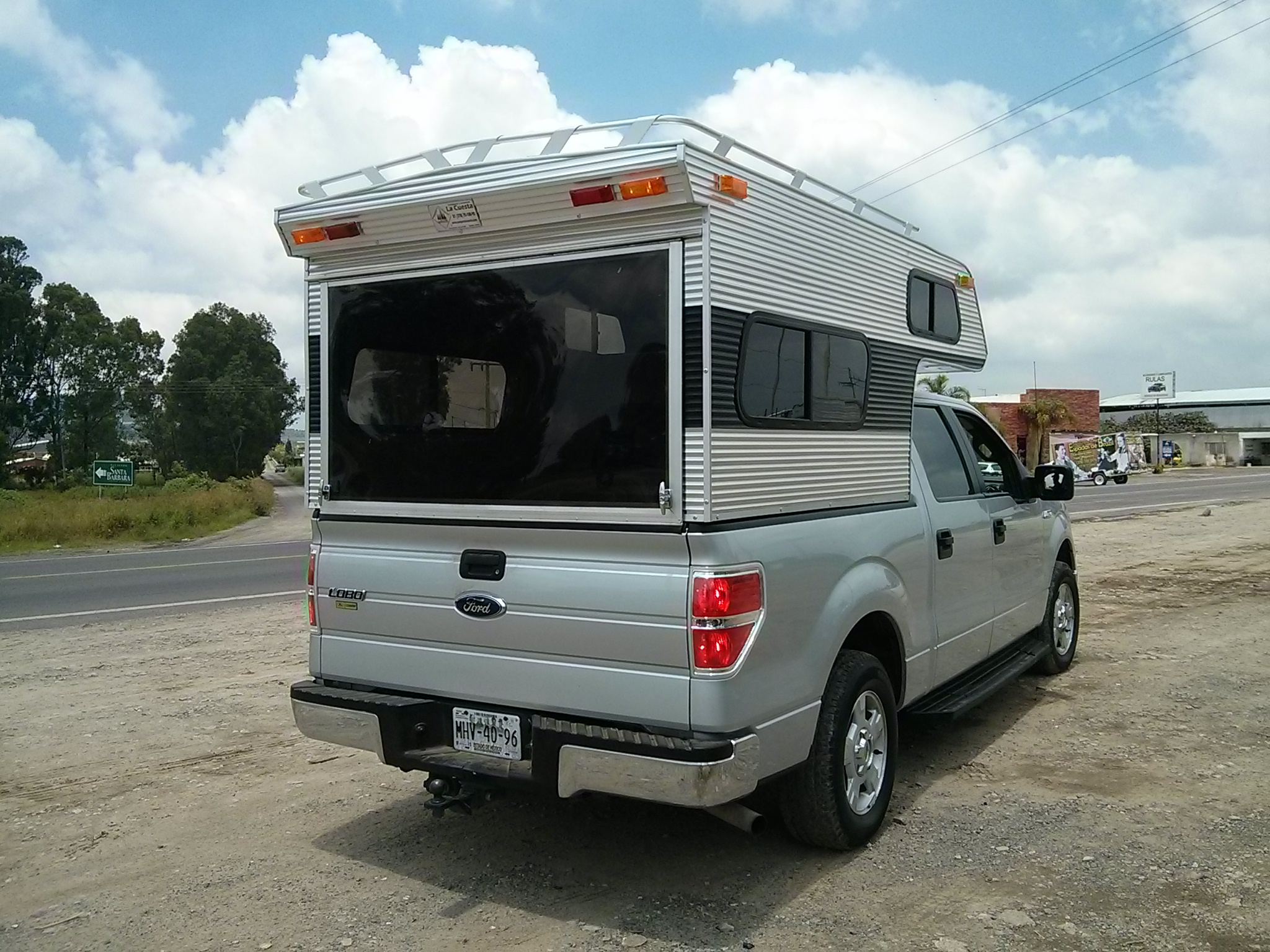 campers volado pick up de aluminio