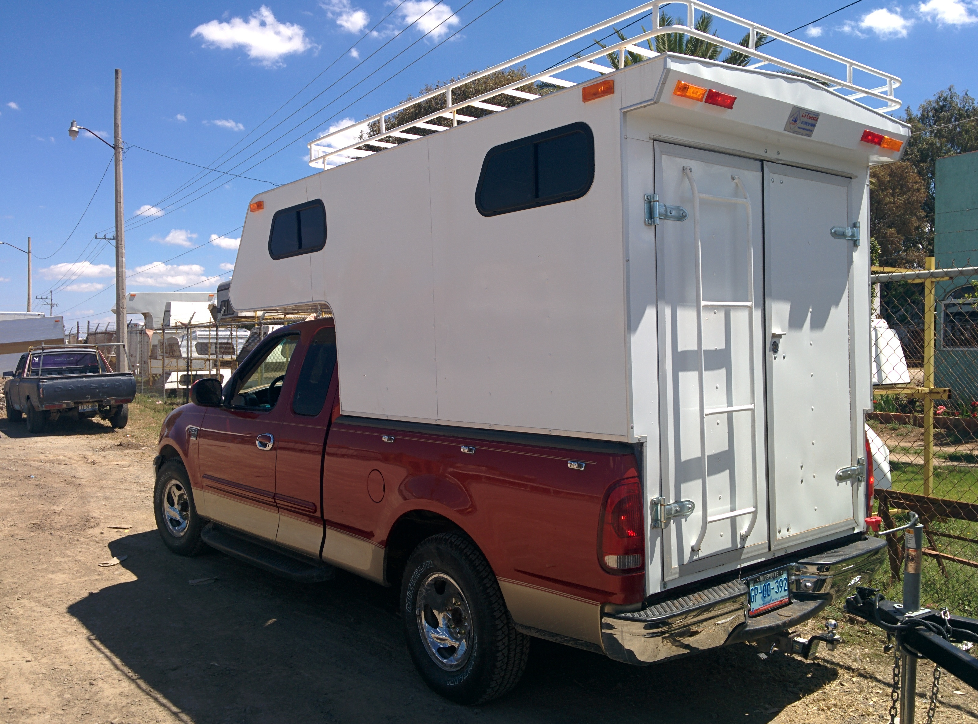 campers volado pick up de aluminio