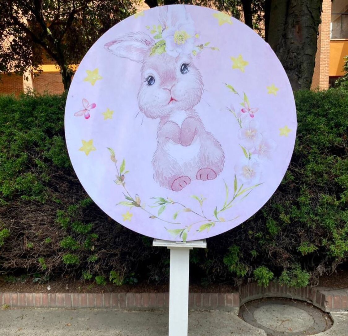 Circulo Efecto 3D Tematico
1.30m diametro x 2.20cm Altura
$80.000