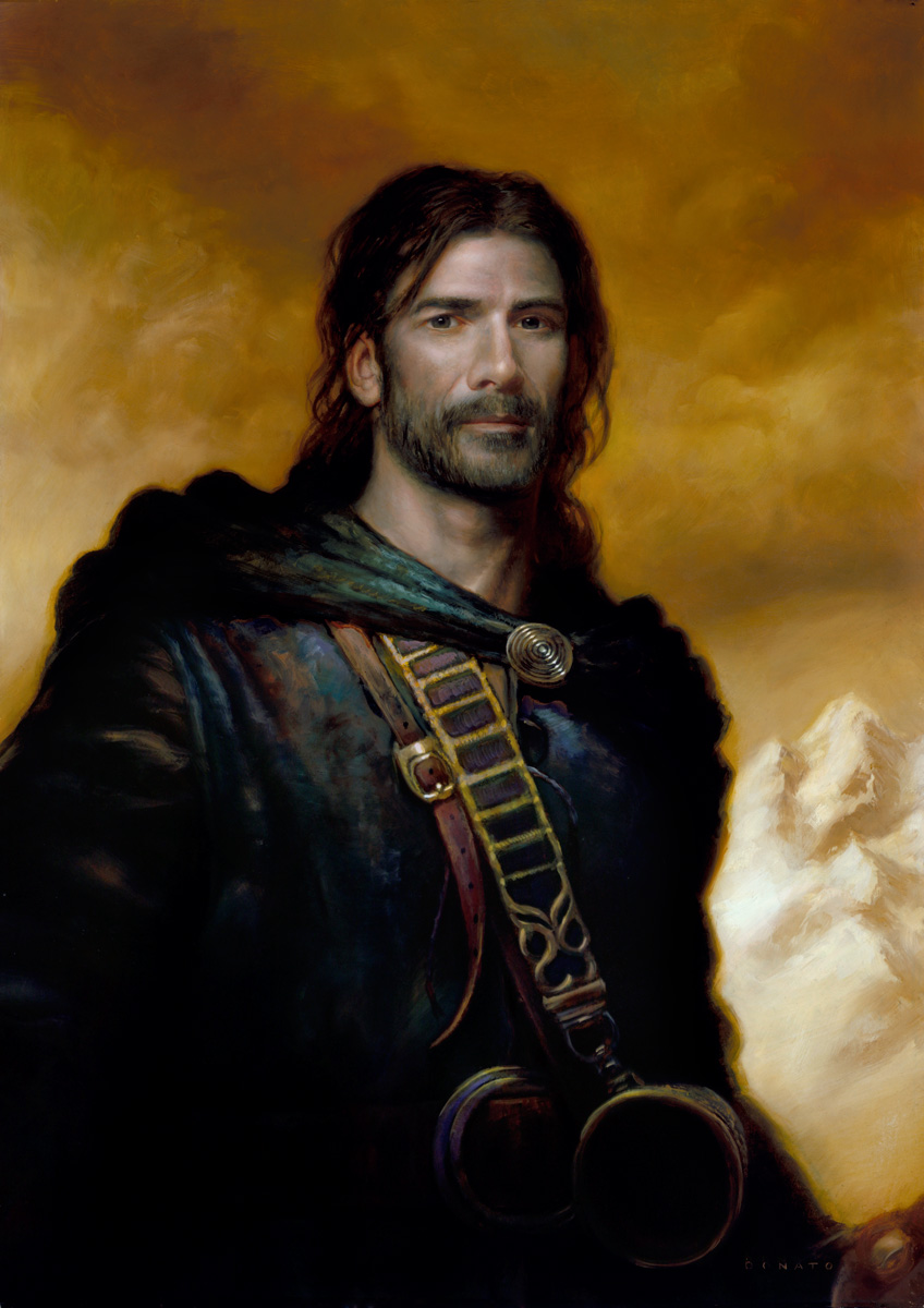 Boromir
25" x 18" Oil on Panel 2007
