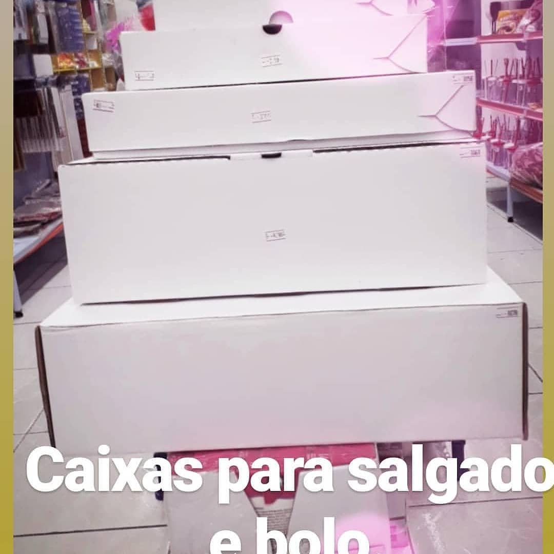 Caixa para Salgado e Bolo