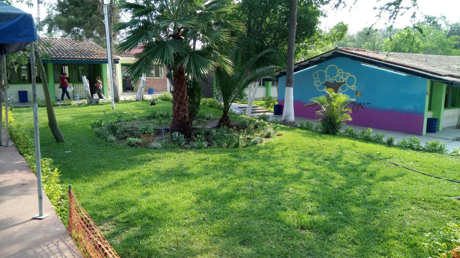 Jardín principal