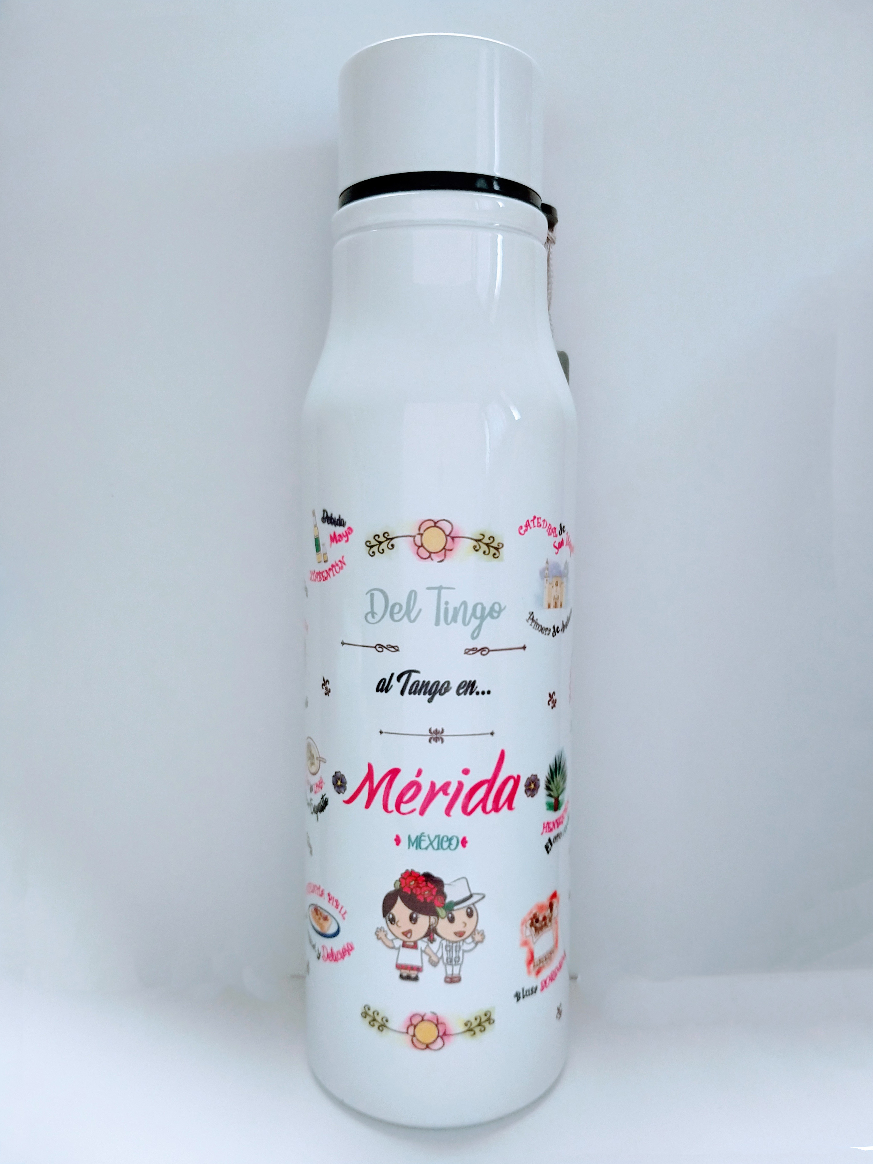 TERMO CON TAPA / VASO
7cm Diámetro
25cm Alto