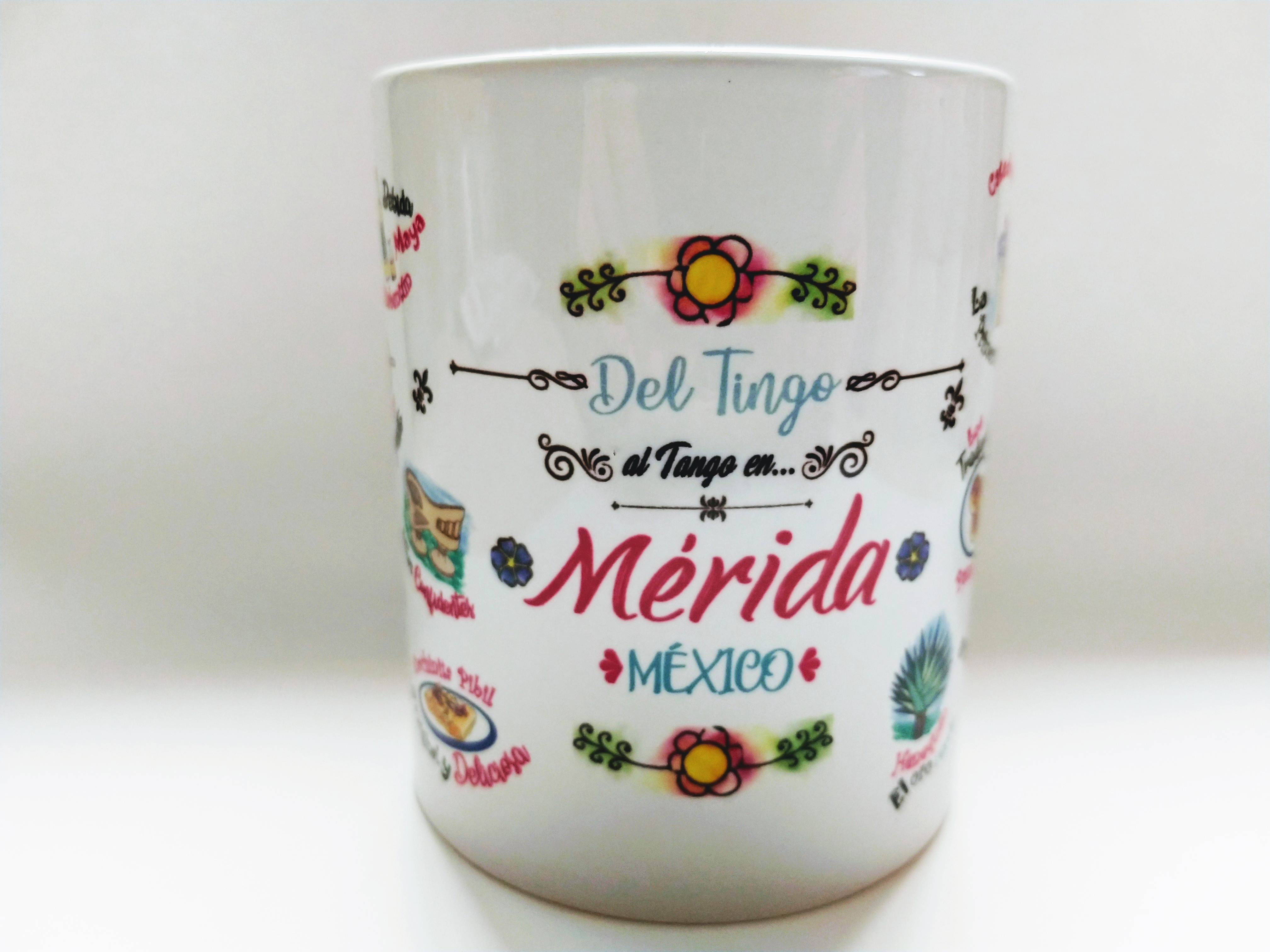 TAZA DE CERÁMICA
8.5cm Diametro x 10cm Alto