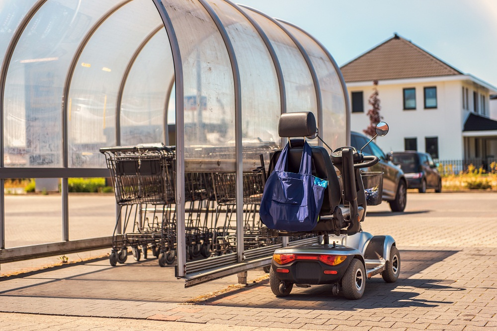 Scooter Lift on Road