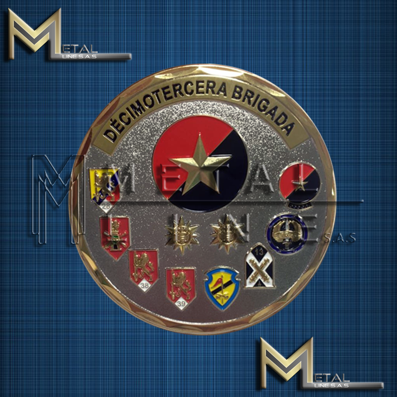 Moneda Decimo Tercera Brigada