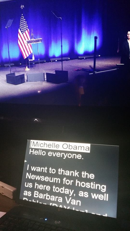 Michelle Obama’s Speech Feed