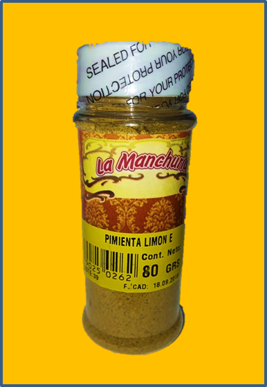 PIMIENTA LIMON
80 GRS