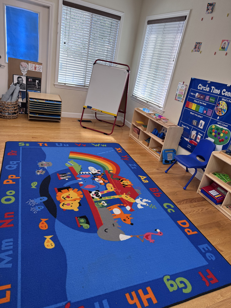 A classroom for children