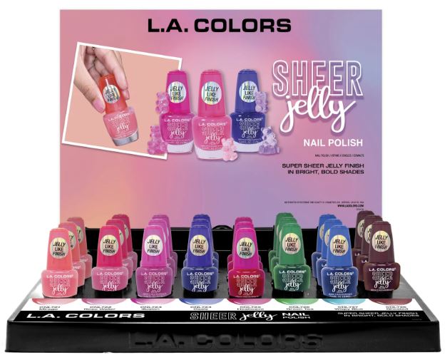 CPD815
SHEER JELLY NAIL POLISH
