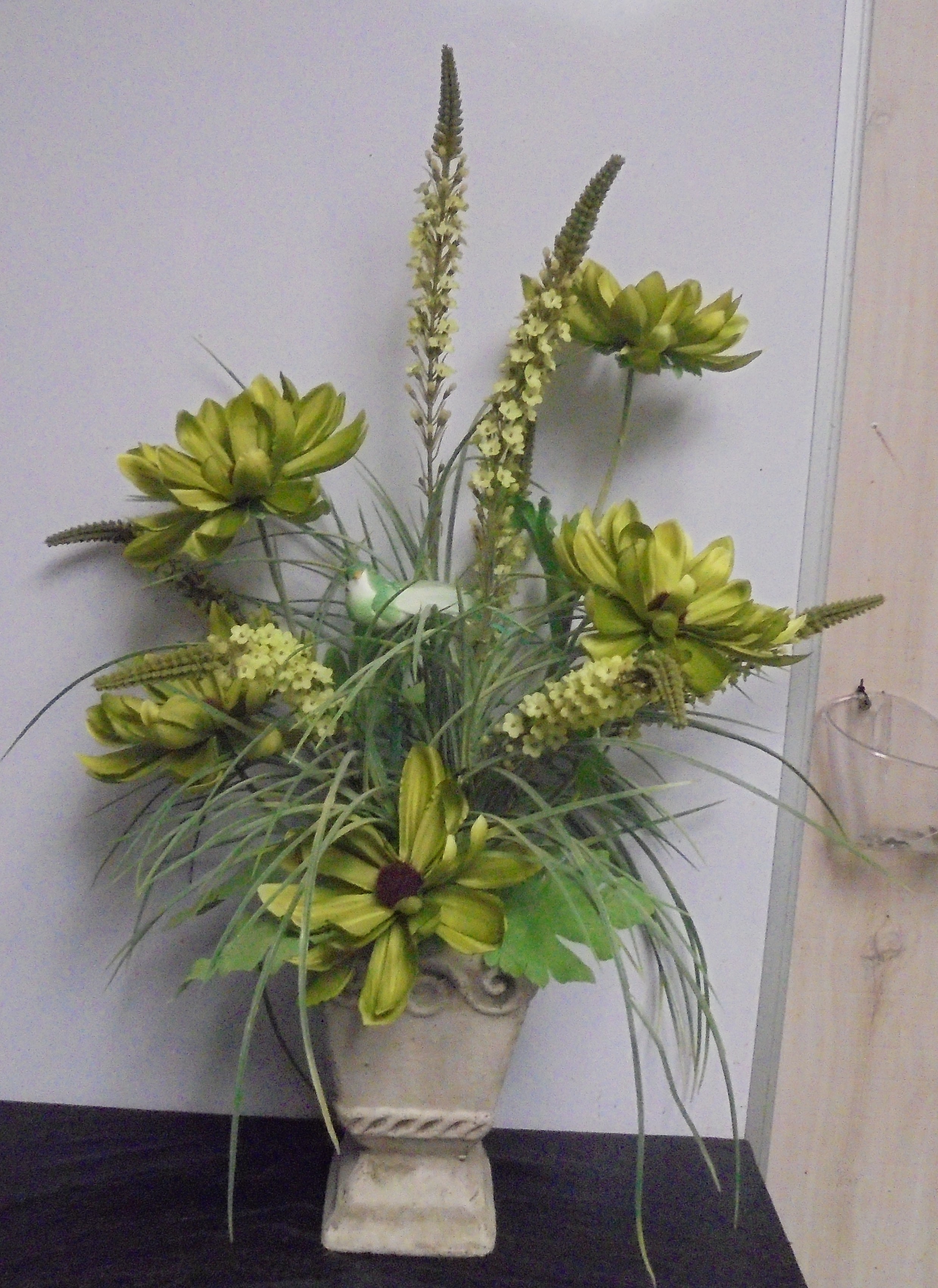 (42)  "SILK" Vase Arrangement
$65.00