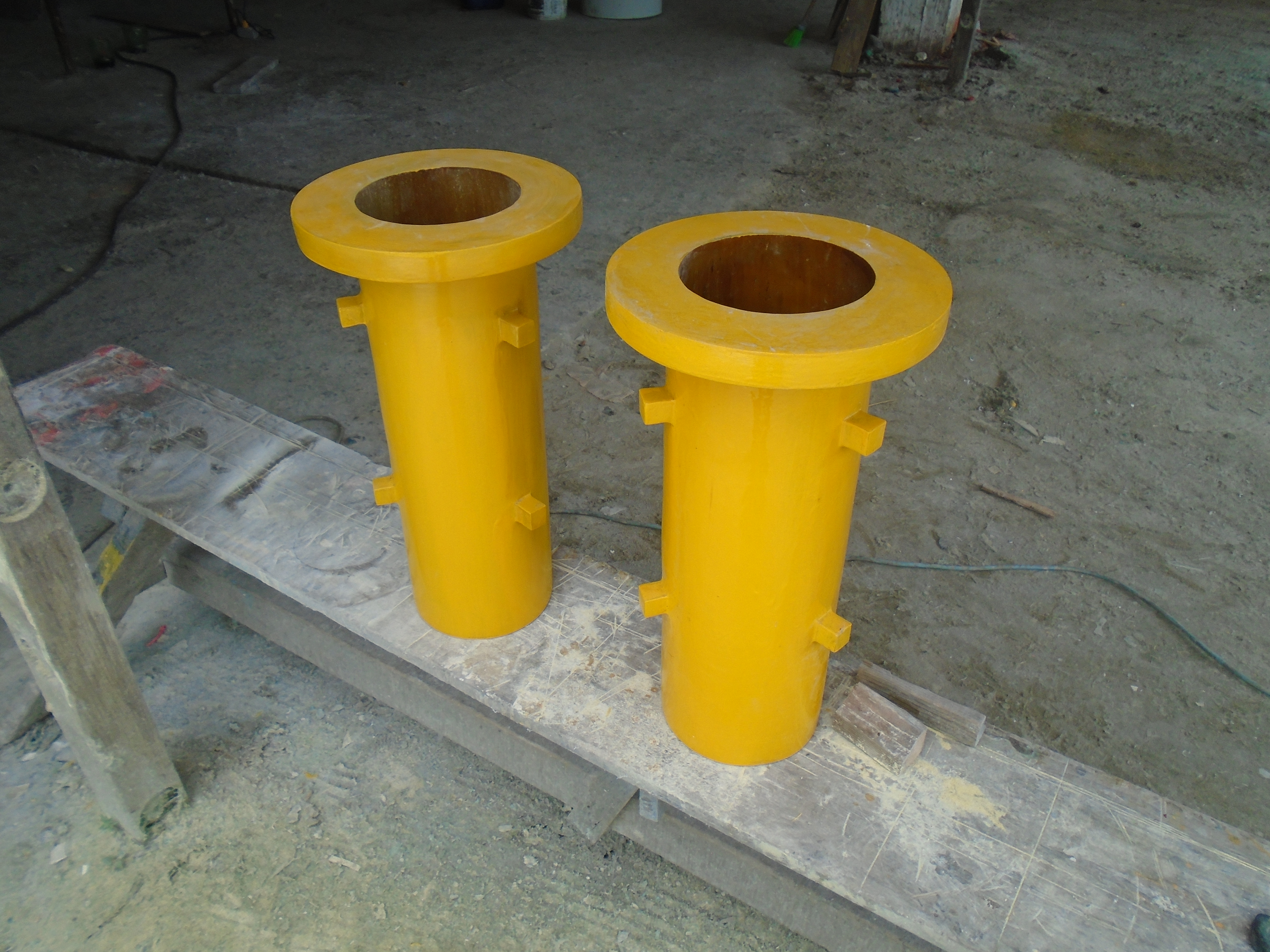Tubo para salida de cloro - Resina Vinilester Derakane 411-350