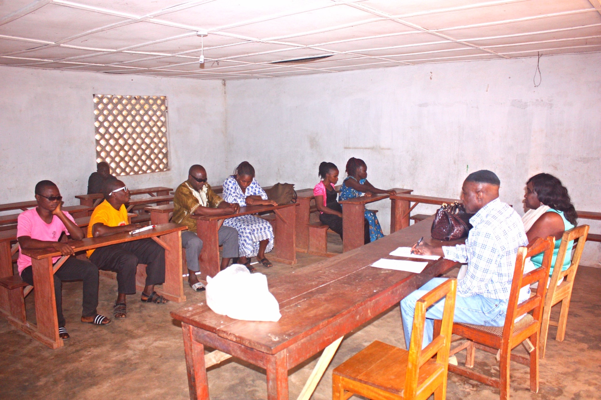 Meeting with Blind SLAB Representatives