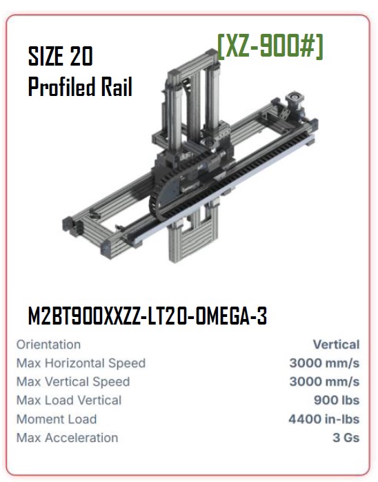 Linear Belt Gantry - Movitrix - XZ