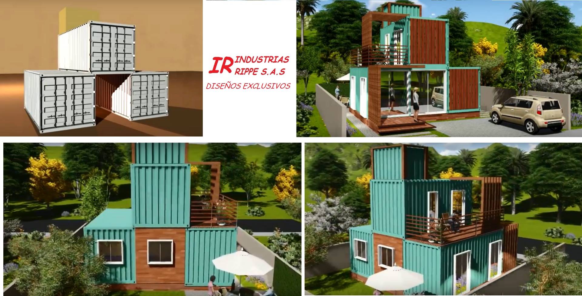 CASAS CONTAINERS MODULARES