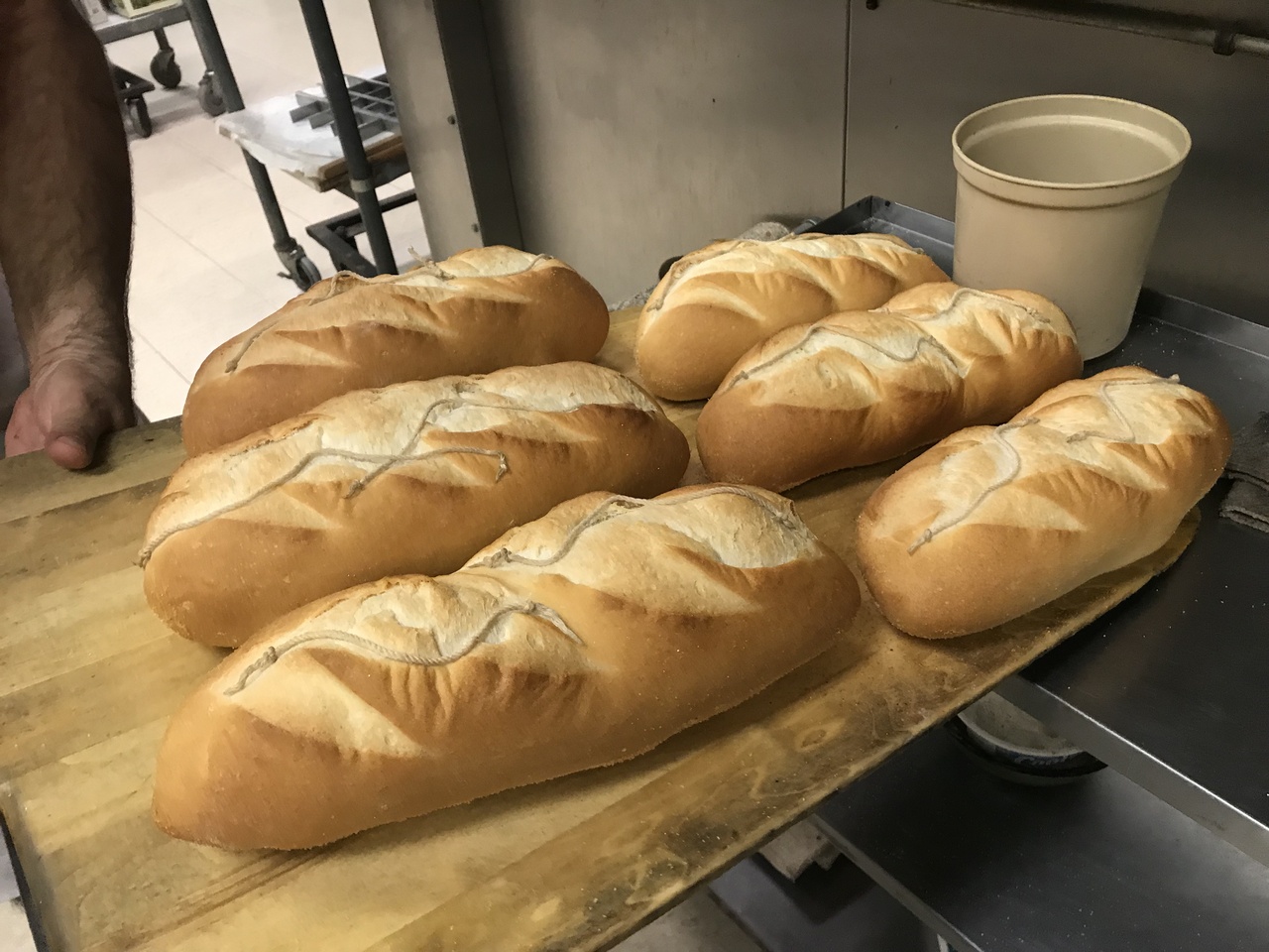 Baking Italian Bread