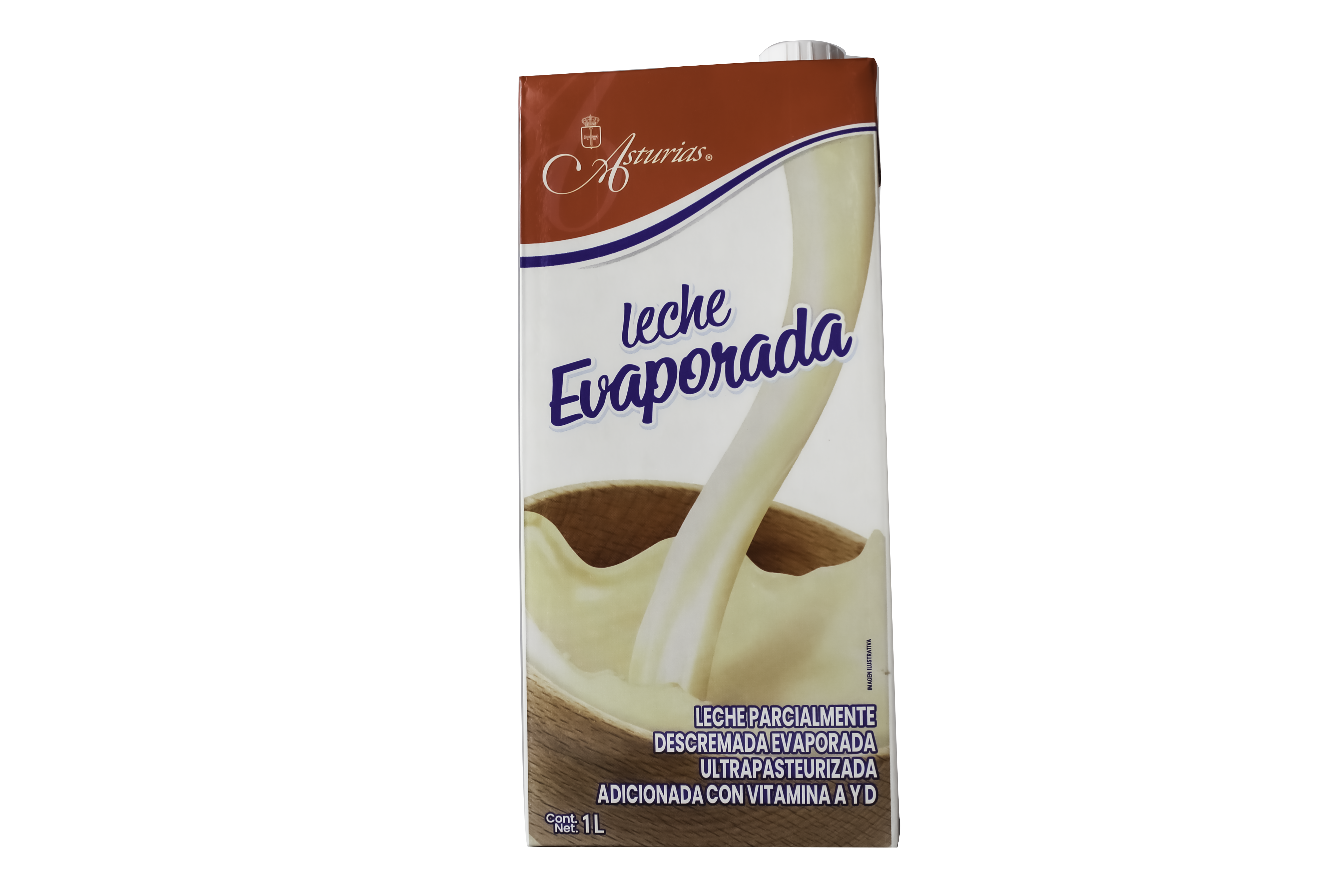 470 |  Leche Evaporada
Caja de 12 l (12 Tetra Brik de 1 l)