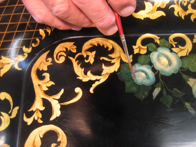 Lacquered Tray