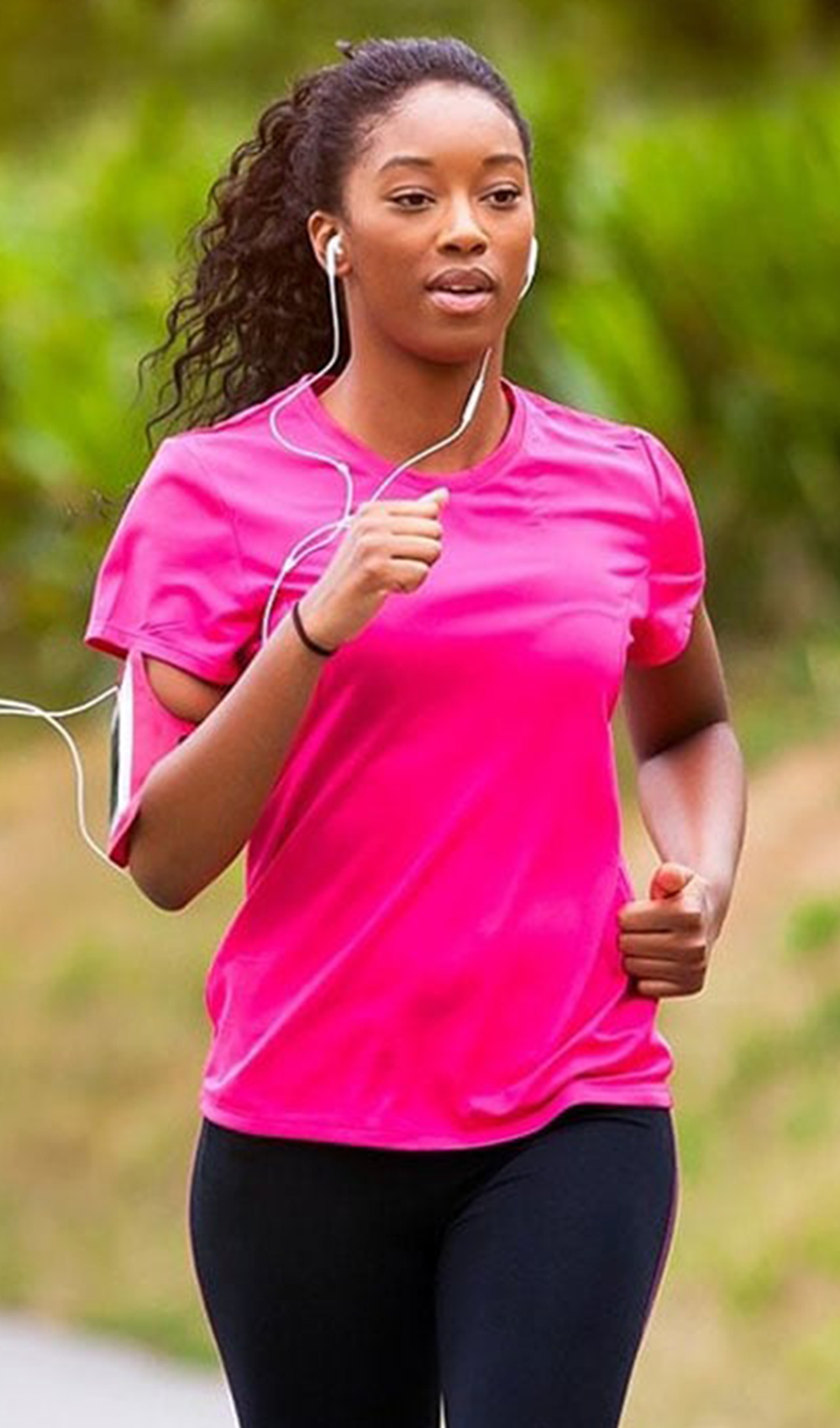 Woman running